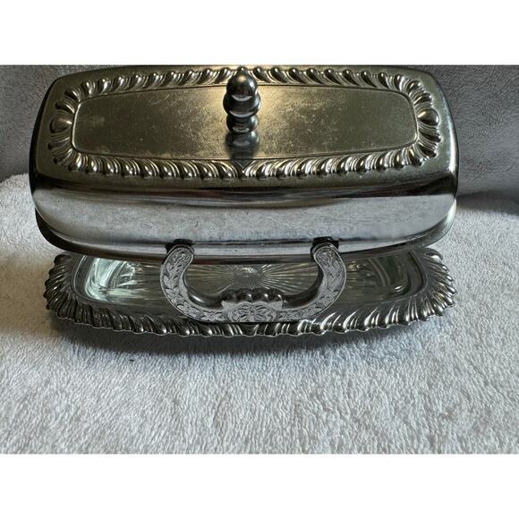 Irvinwear Vintage 1970’s silver plated butter dish. - Picture 3 of 8